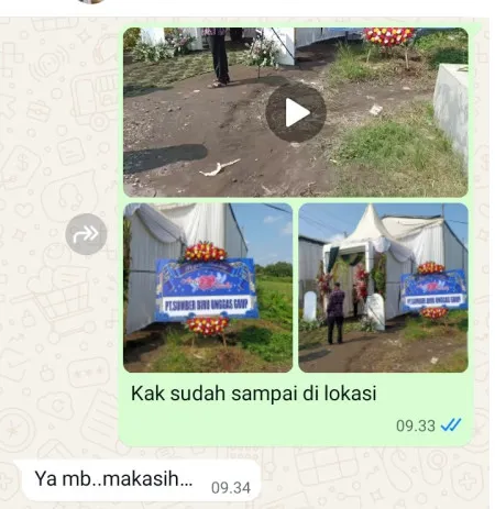 Pengiriman Karangan Bunga Bojanegara Padamara