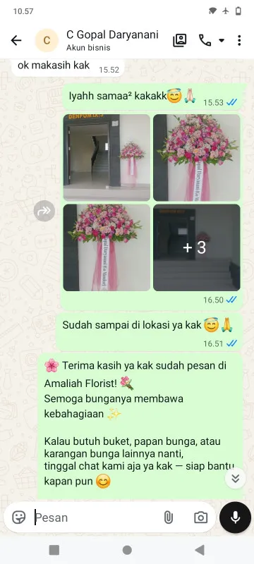 Pengiriman Karangan Bunga Bojanegara Padamara
