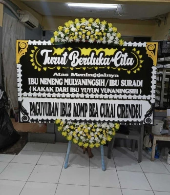 Papan Bunga di Bojanegara Padamara